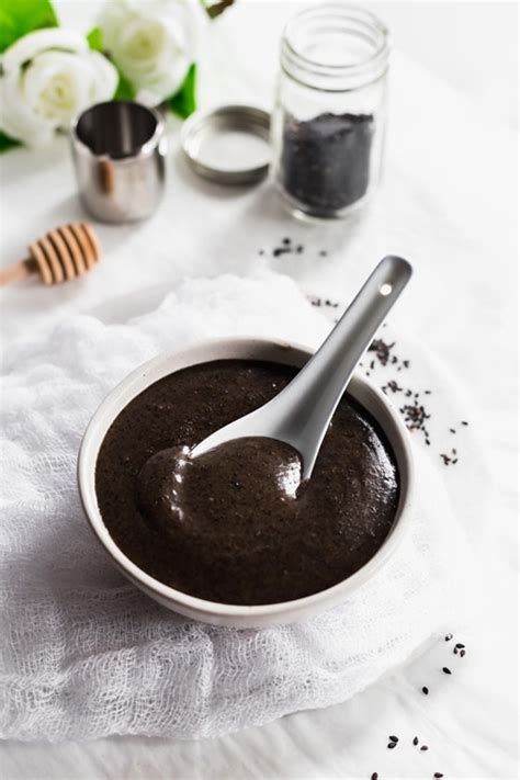 Chinese Black Sesame Soup Or Paste • Curious Cuisiniere