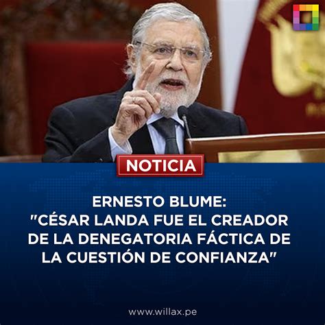 Willax Televisi N On Twitter Noticia Blume Consider Que El Cierre