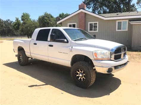 2006 Dodge 3500 6 Speed Manual Mega Cab For Sale In Atascadero Ca