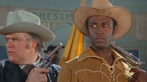 Blazing Saddles 1974 Cleavon Little Gene Wilder Slim Pickens