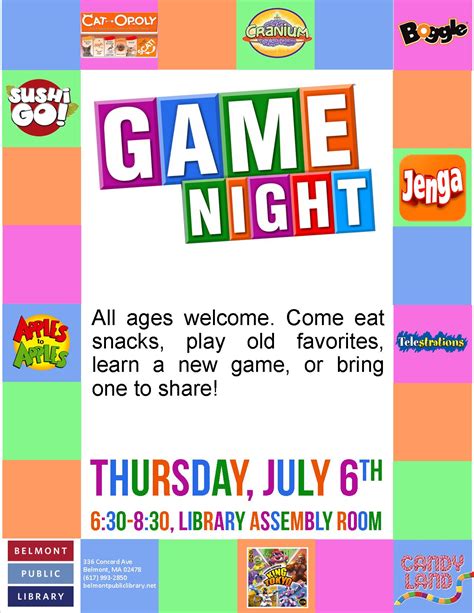 Game Night Flyer Template Professional Sample Template Collection