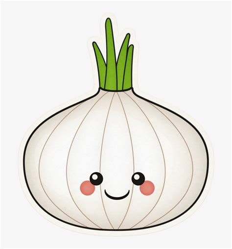 Banner Transparent Library Garlic Happy Free On Cute Onion Clipart