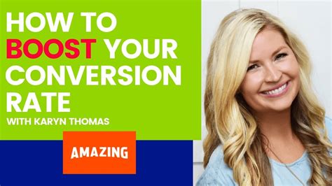 5 Incredible Ways To Boost Your Conversion Rate On Amazon Youtube