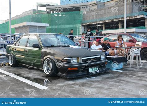 Toyota Corolla At East Side Collective Car Meet In San Juan Philippines Editorial Photo Image