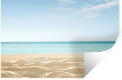 Muurstickers Sticker Folie Strand Zee Zand 30x20 Cm