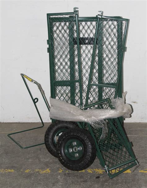 Heavy Duty Metal Gardening Trolley Heavy Duty Metal Gardening Trolley