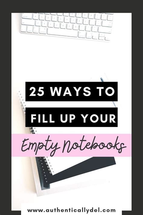 25 Creative Empty Notebook Ideas To Inspire You Artofit