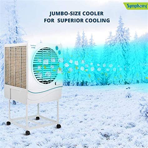 Symphony Jumbo 70 Desert Air Cooler 70 Litres With Trolley Powerful