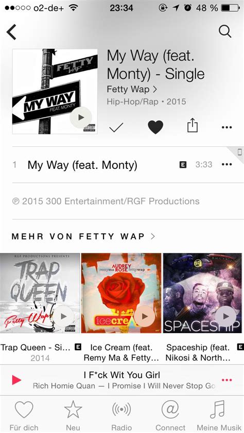 Fetty Wap My Way Ft Monty Apple Music