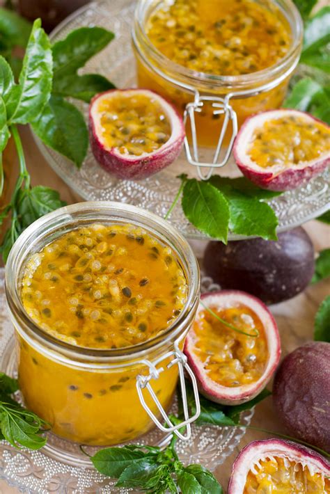 Passionfruit Jam Jars With Homemade Passionfruit Jam With… Flickr