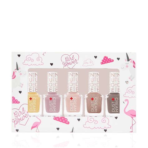 Dust Cream Nude Gloss Σετ Βερνίκια Νυχιών Πολύχρωμο 5τμχ Skroutz gr