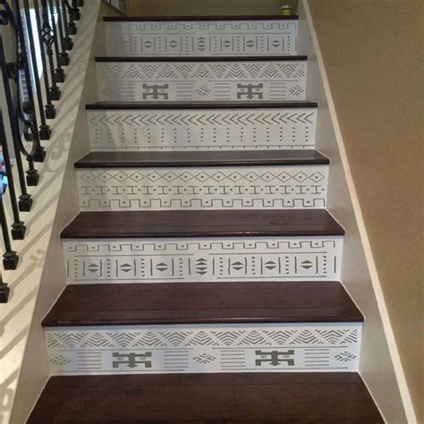 Stair Riser Stencils Etsy