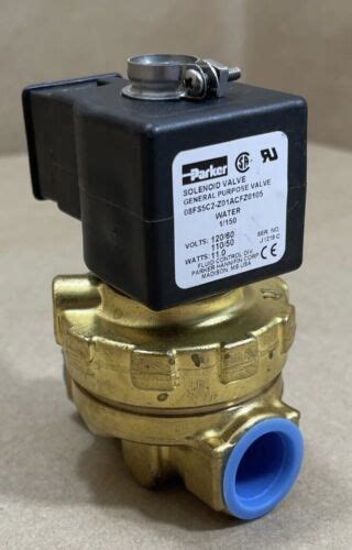 Parker Fs C Z Acfz General Purpose Solenoid Valve Vac Ebay