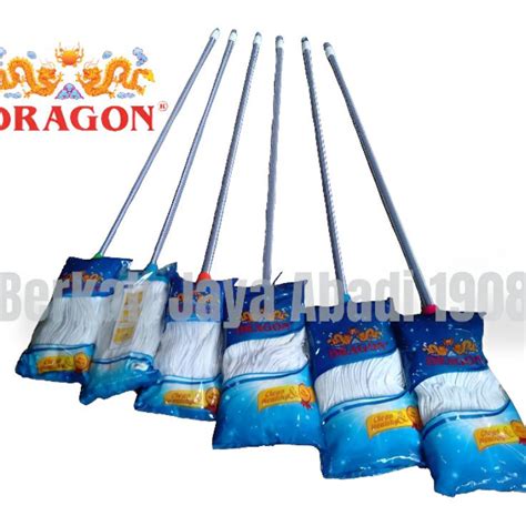 Jual Langka Pelan Pel Lantai Dragon Sudah Termasuk Gagang Ukuran Kecil