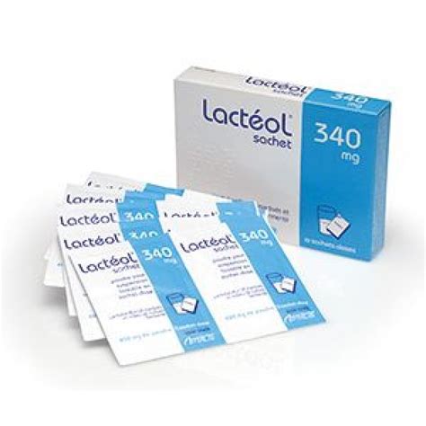 Lacteol 340 Mg Poudre Pour Suspension Buvable En Sachet Dose Boite De