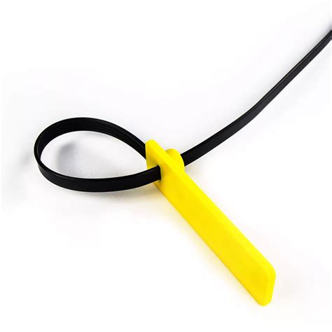 Wholesale Custom Printed Self Locking Rfid Plastic Zip Tie Nylon Cable