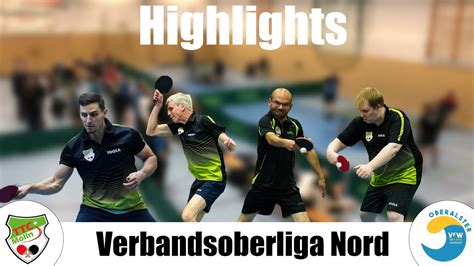 Verbandsoberliga Nord Ttc M Lln Vs Oberalster Vfw Iii Schulz