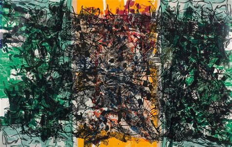 Triptyque Orange Par Jean Paul Riopelle Sur Artnet