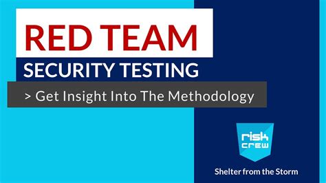 What Is Red Team Security Testing Red Team Security Testing Explained