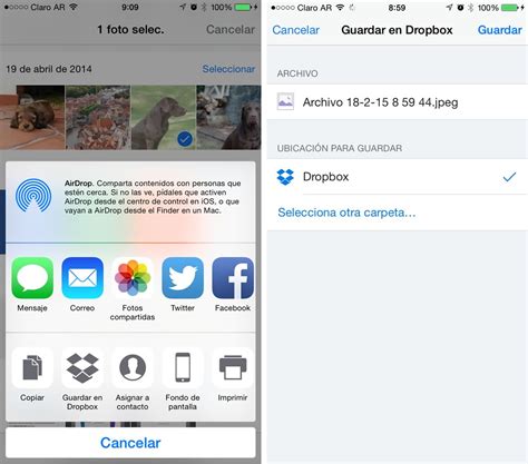 Ahora Es Más Fácil Guardar Imágenes Y Archivos En Dropbox Desde El