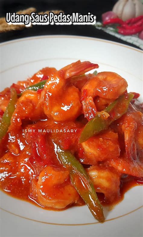 Udang Masak Sweet Sour Cara Buat Udang Masam Manis Simple Sedap