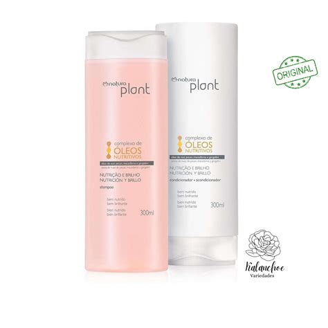 Natura Plant Kit Nutrição e Brilho Shampoo 300ml Condicionador 300ml