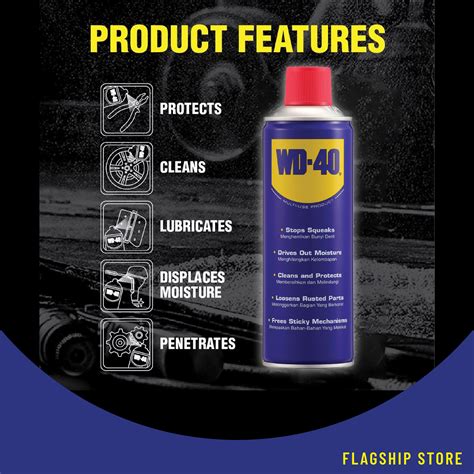 wd  multi  product multi purpose lubricant ml shopee malaysia