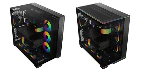 Lian Li Computex 2023 Pc Cases Aio Cooler Fans Motorized Desk