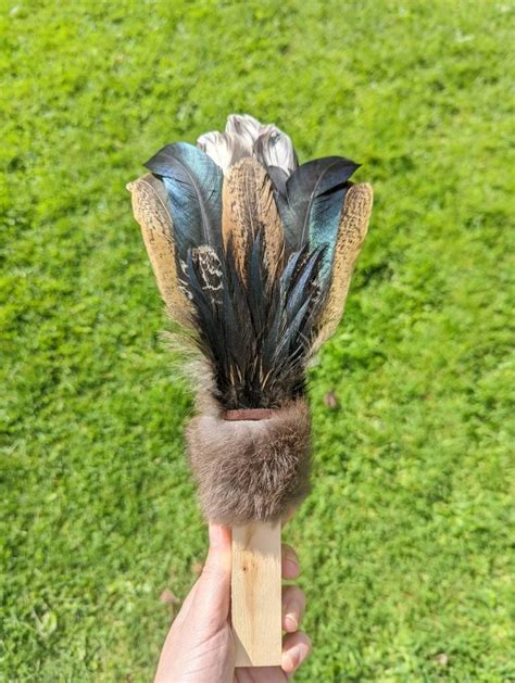 Smudging Fan Smudge Feather Feather Fan Prayer Fan Smudge Tool