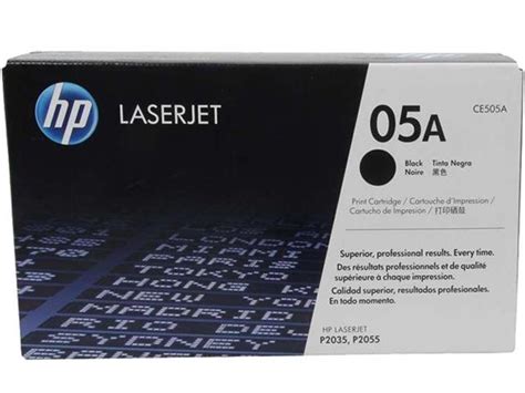 HP 05A Black Toner Cartridge Works With HP LaserJet P2035 P2055