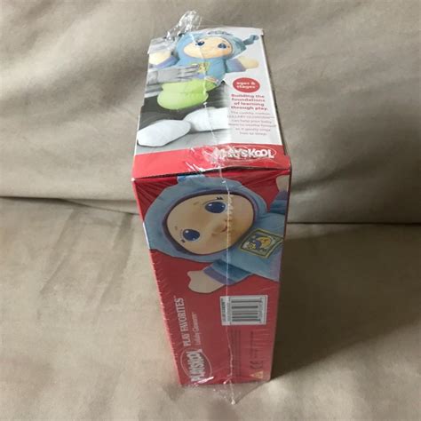 Lullaby Gloworm Playskool Play Favorites Blue Friendly Glowing Face New