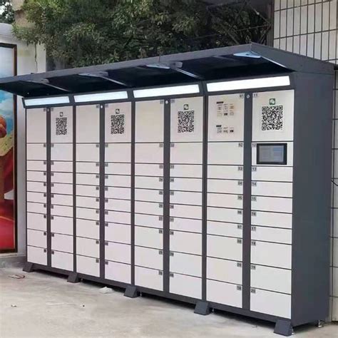 Outdoor Parcel Delivery Intelligent Controller Smart Locker For Courier