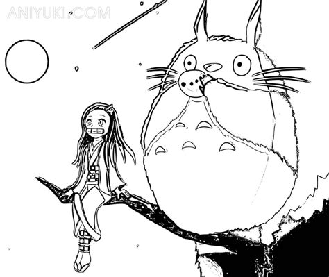 48 My Neighbor Totoro Coloring Pages ColoringPagesOnly