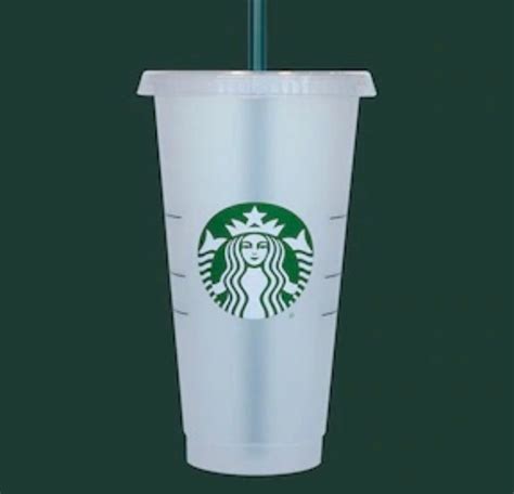 Blank Starbucks Cold Cup Etsy