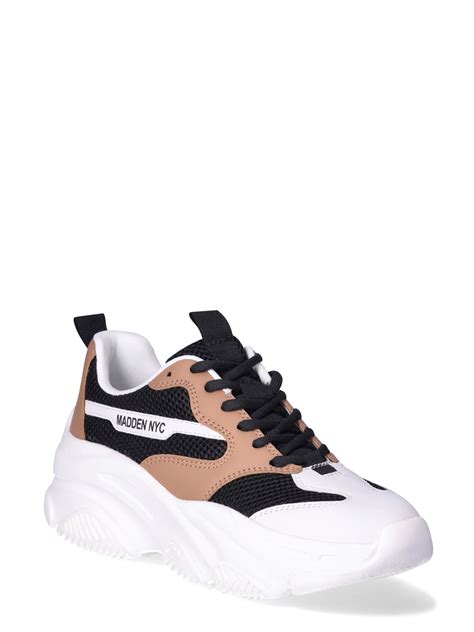 Madden NYC Women’s Dad Lace-up Sneakers - Walmart.com