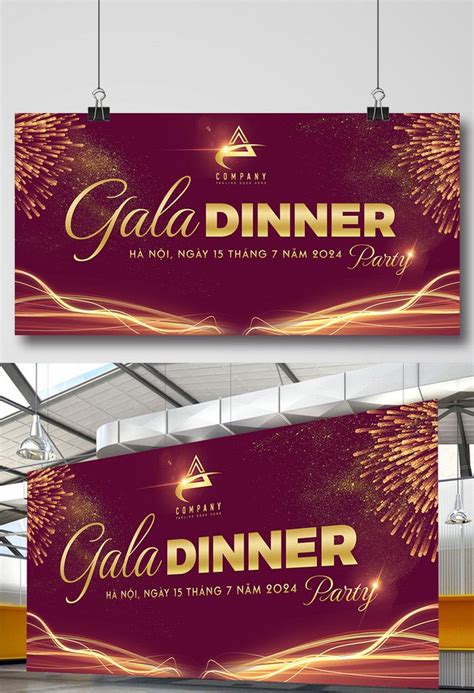 Luxury Red Gala Dinner Party | EPS Free Download - Pikbest | Gala ...