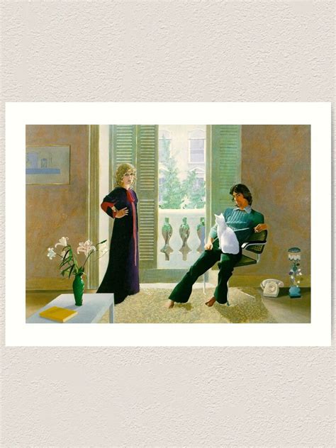 David Hockney Mr And Mrs Clark And Percy The Tate Gallery London