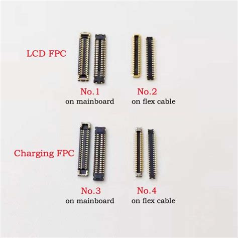 Lcd Display Fpc Connector Usb Charging Dock Port On Mainboard Cable For