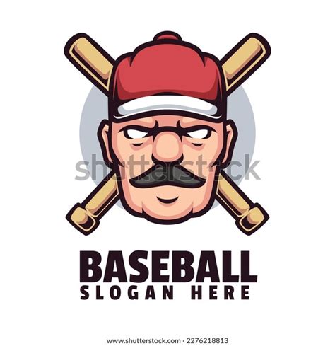 Baseball Mascot Logo Design Vector Stock Vector (Royalty Free ...