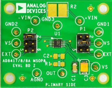 AD8418AR EVALZ Reference Design Current Sensing Arrow