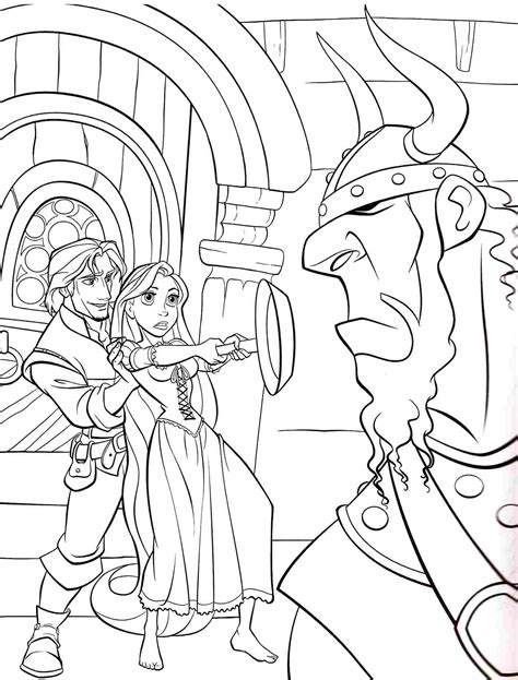 Rapunzel Coloring Pages Coloring 19840 Hot Sex Picture