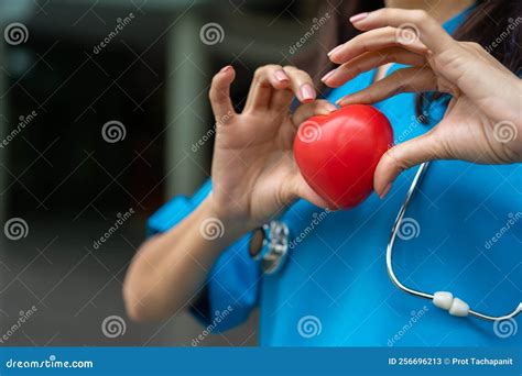 Female Cardiovascular Disease Doctor Or Cardiologist With Stethoscope