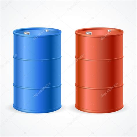 Oil Barrel Drum Vector Stock Vector By ©mousemd 83556048