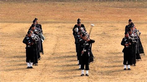 1 3 Gorkha Rifles Pipe Band Khukuri Display 24 April 2015 YouTube