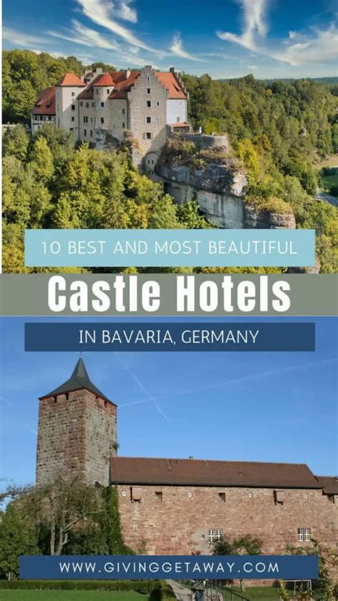 The 10 Best And Most Beautiful Castle Hotels In Bavaria, Germany