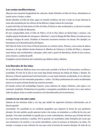 Las costas españolas PDF Descarga Gratuita