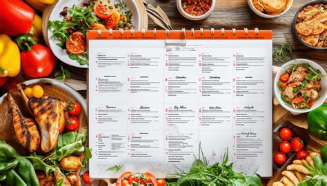 Comment Pr Parer Des Menus Quilibr S Pour Toute Une Semaine