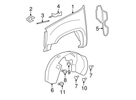 Chevrolet Fender Driver S Side Lh Tascaparts