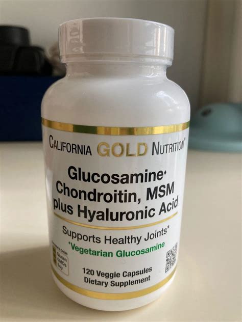 California Gold Nutrition Glucosamine Chondroitin Msm Plus Hyaluronic Acid 健康及營養食用品 健康補充品 健康