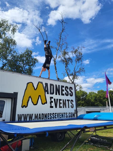 Madness Trampoline Wall Show Arena Displays